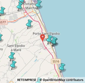 Mappa E55, 63821 Porto Sant'Elpidio FM, Italia (6.05)