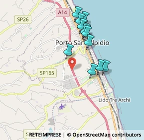 Mappa E55, 63821 Porto Sant'Elpidio FM, Italia (1.76083)