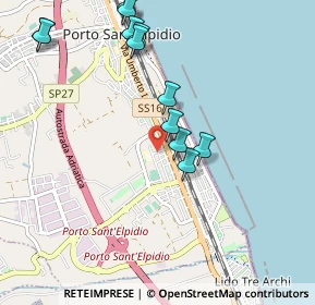 Mappa Via Solferino, 63821 Porto Sant'Elpidio FM, Italia (1.09333)