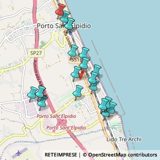 Mappa Via Cuneo, 63821 Porto Sant'Elpidio FM, Italia (0.991)