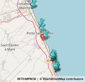 Mappa Via Solferino, 63821 Porto Sant'Elpidio FM, Italia (4.56143)