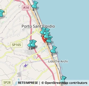 Mappa Via Cuneo, 63821 Porto Sant'Elpidio FM, Italia (1.93083)