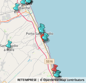 Mappa Via Redipuglia, 63821 Porto Sant'Elpidio FM, Italia (5.836)