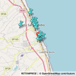 Mappa Via Redipuglia, 63821 Porto Sant'Elpidio FM, Italia (1.26091)