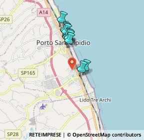 Mappa Via Caserta, 63821 Porto Sant'Elpidio FM, Italia (1.47182)