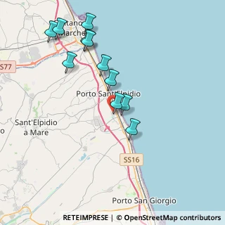 Mappa Via della Pace, 63821 Porto Sant'Elpidio FM, Italia (4.05818)