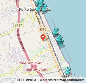 Mappa Via della Pace, 63821 Porto Sant'Elpidio FM, Italia (1.1925)