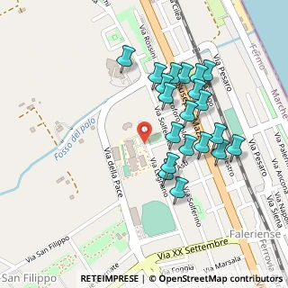 Mappa Via Caserta, 63821 Porto Sant'Elpidio FM, Italia (0.224)