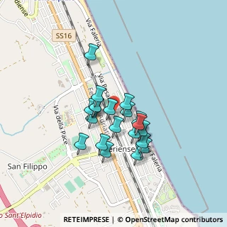 Mappa Via Pesaro, 63821 Porto Sant'Elpidio FM, Italia (0.3315)