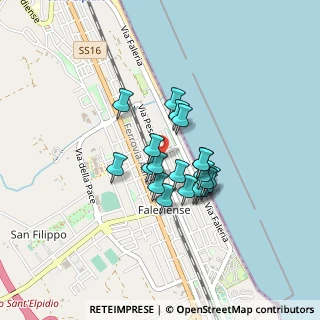 Mappa Via Pesaro, 63821 Porto Sant'Elpidio FM, Italia (0.3085)