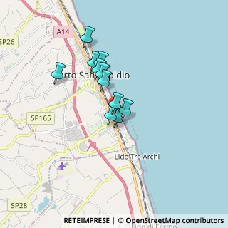 Mappa Via Pesaro, 63821 Porto Sant'Elpidio FM, Italia (1.3)