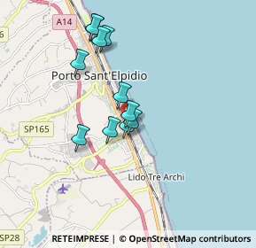 Mappa Via Pesaro, 63821 Porto Sant'Elpidio FM, Italia (1.56091)