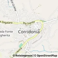 Mapa Corridonia