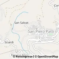 Karte San Piero Patti