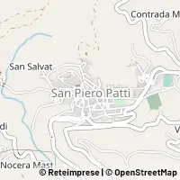 Kaart San Piero Patti