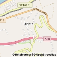 नक्शा Acquedolci