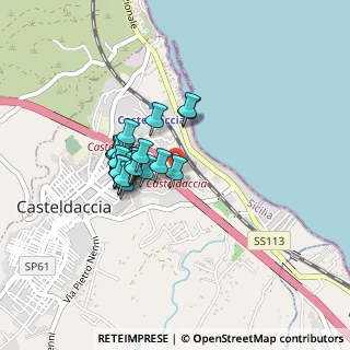 Mappa Viale Kennedy, 90014 Casteldaccia PA, Italia (0.35)