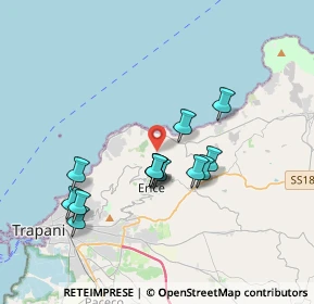 Mappa Via S. Vito Lo Capo, 91100 Trapani TP, Italia (3.57923)