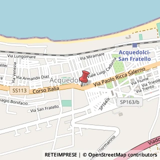 Mappa 98070 Acquedolci ME, Italia, 98070 Acquedolci, Messina (Sicilia)
