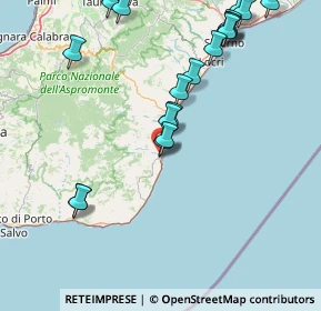 Mappa 89030 Africo RC, Italia (21.09105)