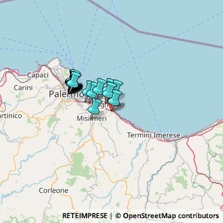 Mappa Via Marche, 90014 Casteldaccia PA, Italia (11.686)