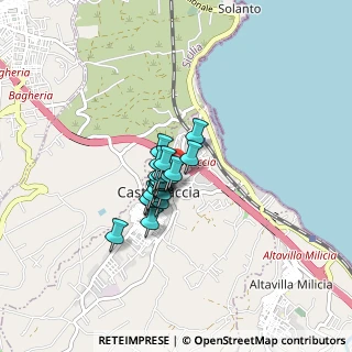 Mappa Via Montegrappa, 90014 Casteldaccia PA, Italia (0.496)