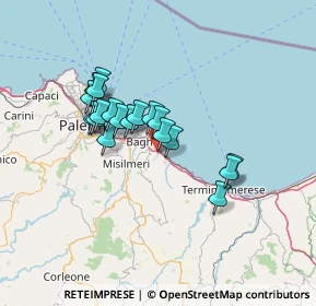 Mappa Via Nutricato, 90014 Casteldaccia PA, Italia (12.00842)
