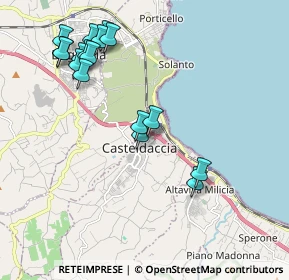 Mappa Via Nutricato, 90014 Casteldaccia PA, Italia (2.40882)