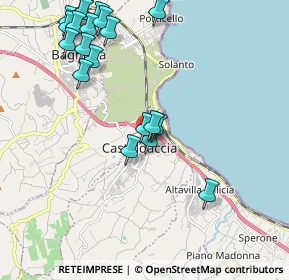 Mappa Via Nutricato, 90014 Casteldaccia PA, Italia (2.6115)