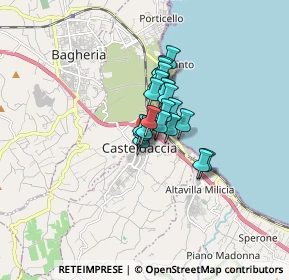 Mappa Via Nutricato, 90014 Casteldaccia PA, Italia (0.974)