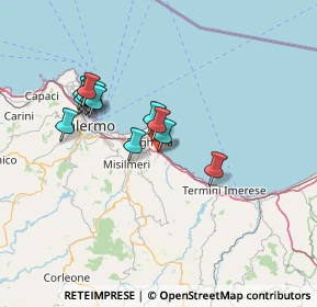 Mappa Via Calabria, 90014 Casteldaccia PA, Italia (13.76308)