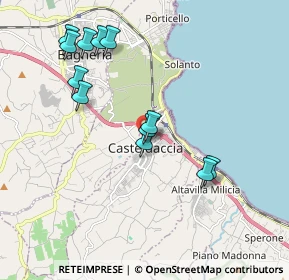 Mappa Via Calabria, 90014 Casteldaccia PA, Italia (2.1425)