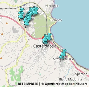 Mappa Via Calabria, 90014 Casteldaccia PA, Italia (2.33941)