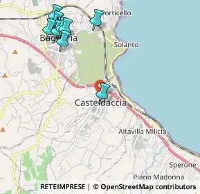 Mappa Via Calabria, 90014 Casteldaccia PA, Italia (2.9125)