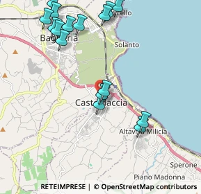 Mappa Via Calabria, 90014 Casteldaccia PA, Italia (2.66688)