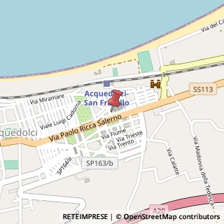 Mappa Via Giuseppe Mazzini, 17, 98070 Acquedolci, Messina (Sicilia)