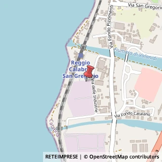 Mappa Via Nazionale San Gregorio, 6, 89134 Reggio di Calabria, Reggio di Calabria (Calabria)