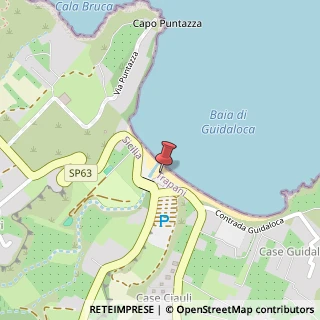 Mappa Baia DI Guidaloca, 91014 Castellammare del Golfo, Trapani (Sicilia)