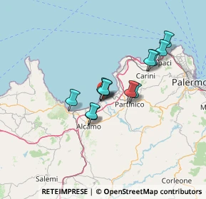 Mappa Contrada Forgia, 90041 Balestrate PA, Italia (11.44583)