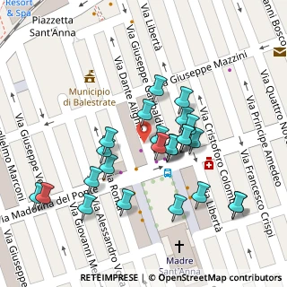 Mappa Via Madonna del Ponte, 90041 Balestrate PA, Italia (0.03846)
