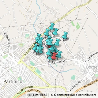 Mappa Via Dommartino, 90047 Partinico PA, Italia (0.26464)