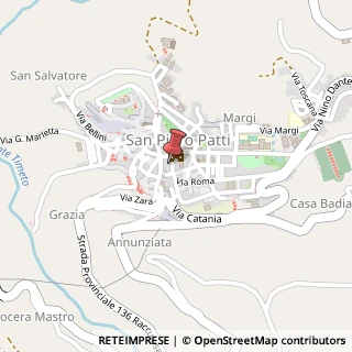 Mappa Via Roma,  19, 98068 San Piero Patti, Messina (Sicilia)