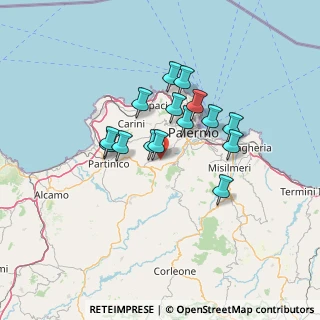 Mappa Via Esterna Reali Celsi, 90046 Monreale PA, Italia (11.73933)