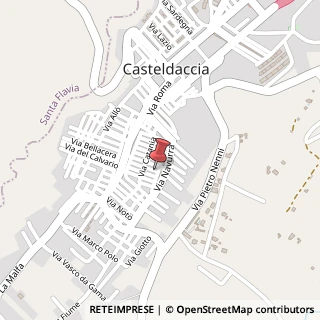 Mappa Via Messina,  46, 90014 Casteldaccia, Palermo (Sicilia)