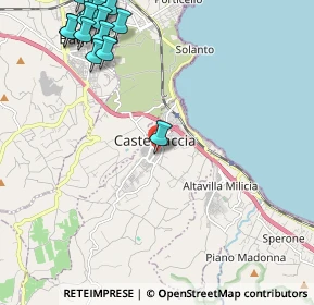 Mappa Via Schettino, 90014 Casteldaccia PA, Italia (3.5515)