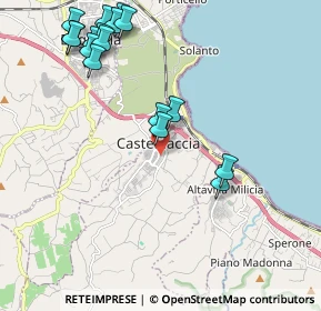 Mappa Via Schettino, 90014 Casteldaccia PA, Italia (2.68176)