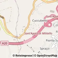 Karte Sant'Agata di Militello