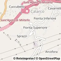 Mapa Sant'Agata di Militello