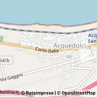 Mapa Acquedolci