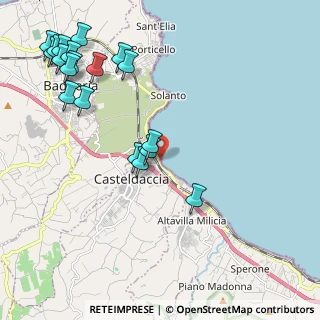 Mappa SS 113 Km. 240, 90014 Casteldaccia PA (2.93526)